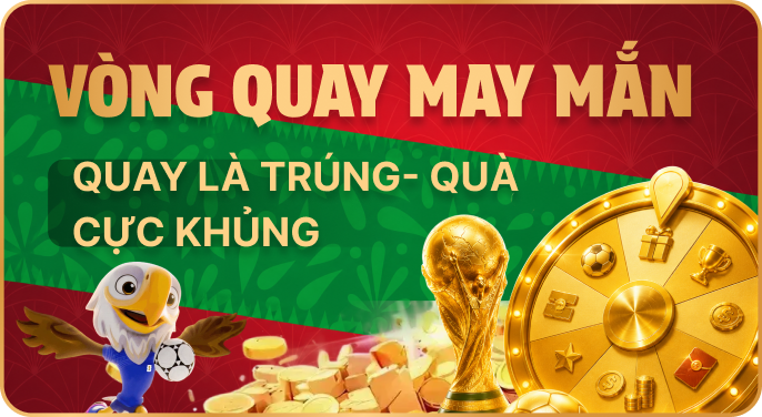 Vòng quay may mắn tại 99KIM